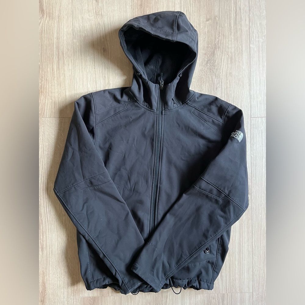 The North Face Black Raincoat